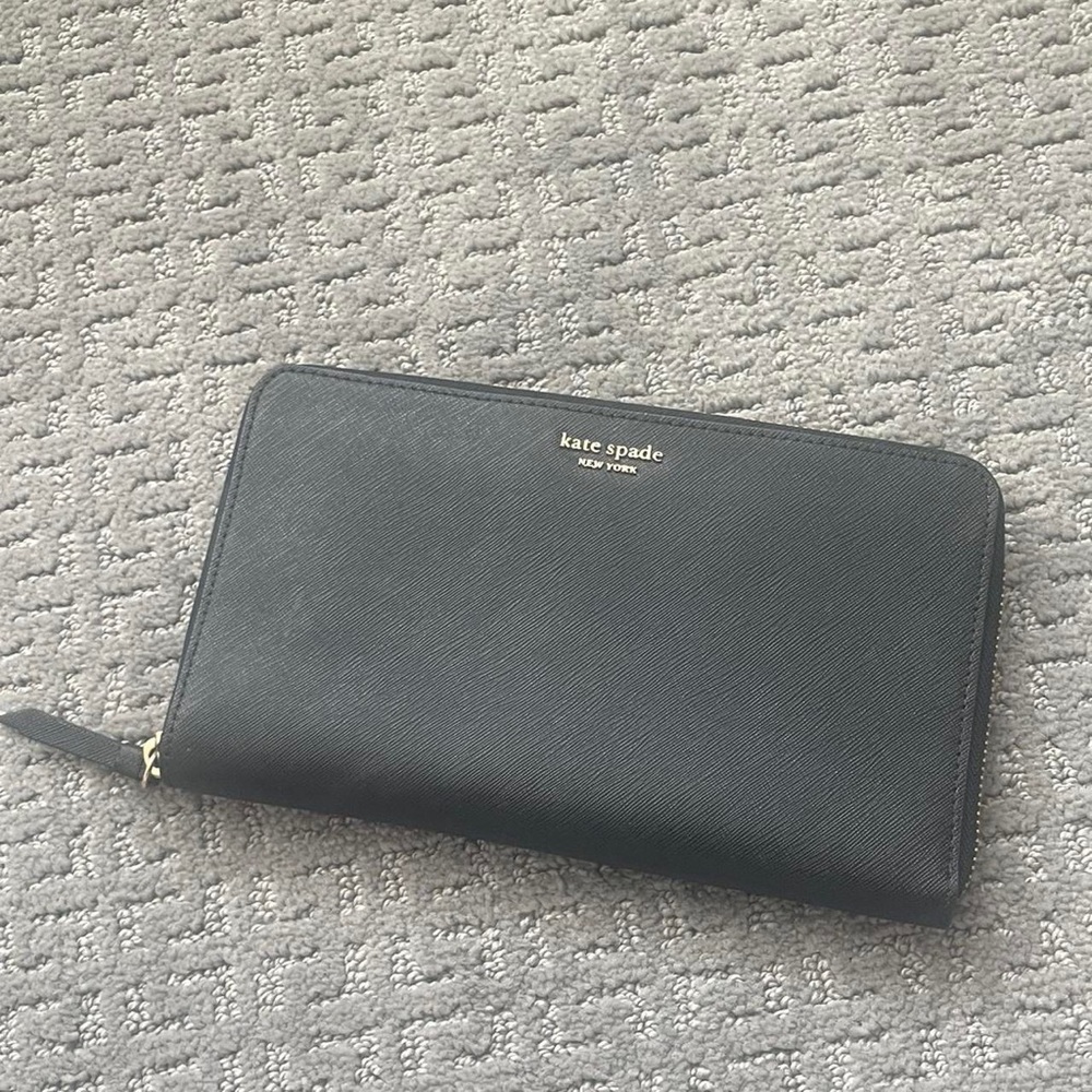 Black Kate Spade Wallet Purse - Picture 6 of 7